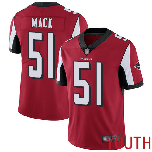 Atlanta Falcons Limited Red Youth Alex Mack Home Jersey NFL Football 51 Vapor Untouchable